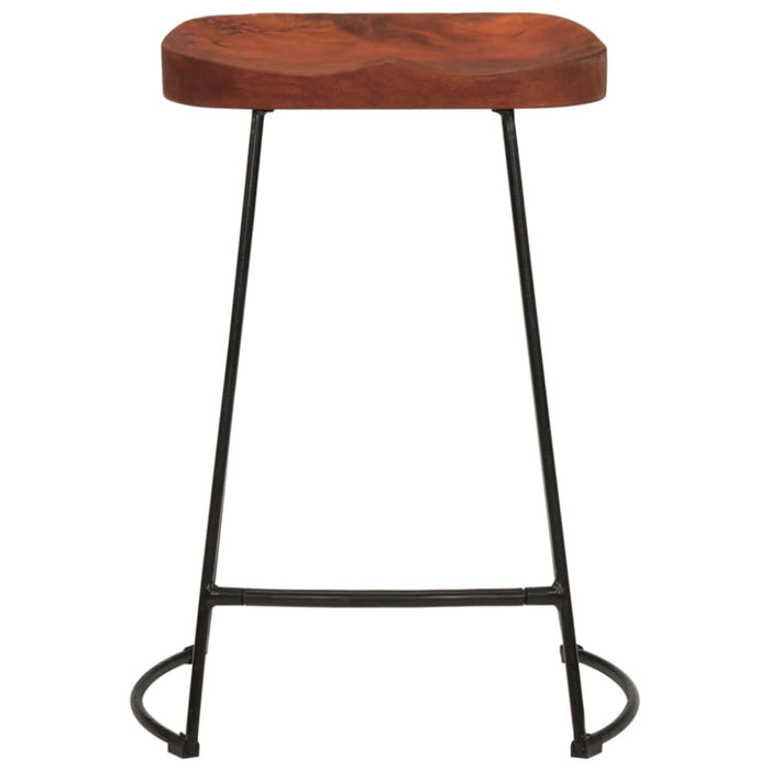 Gavin Bar Stools 2 Pcs 45x40x63 Cm Solid Wood Mango Taakop