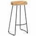 Gavin Bar Stools 2 Pcs Solid Mango Wood Gl724