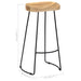 Gavin Bar Stools 2 Pcs Solid Mango Wood Gl724