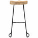 Gavin Bar Stools 2 Pcs Solid Mango Wood Gl724