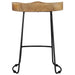 Gavin Bar Stools 2 Pcs Solid Mango Wood Xaintl