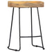 Gavin Bar Stools 2 Pcs Solid Mango Wood Xaintl