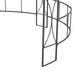 Gazebo 300x290 Cm Anthracite Round Tobbto