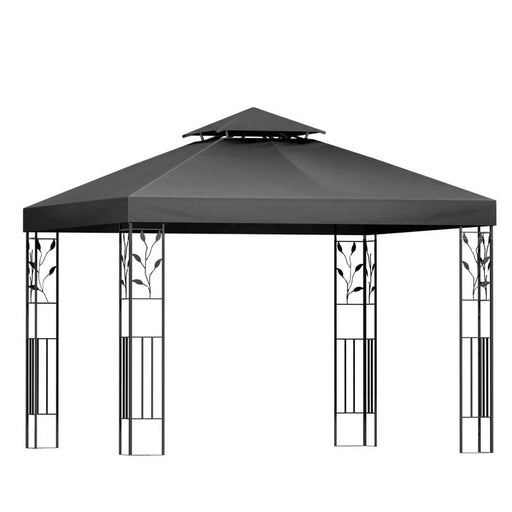 Gazebo 3x3m Party Marquee Outdoor Wedding Event Tent Iron