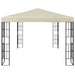 Gazebo 3x4 m Cream Aiknx