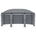 Gazebo With Curtains 520x349x255 Cm Anthracite Anbtp