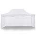 Gazebo Tent Marquee 3x4.5m Popup Outdoor Wallaroo White