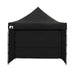 Gazebo Tent Marquee 3x3 Popup Outdoor Wallaroo- Black