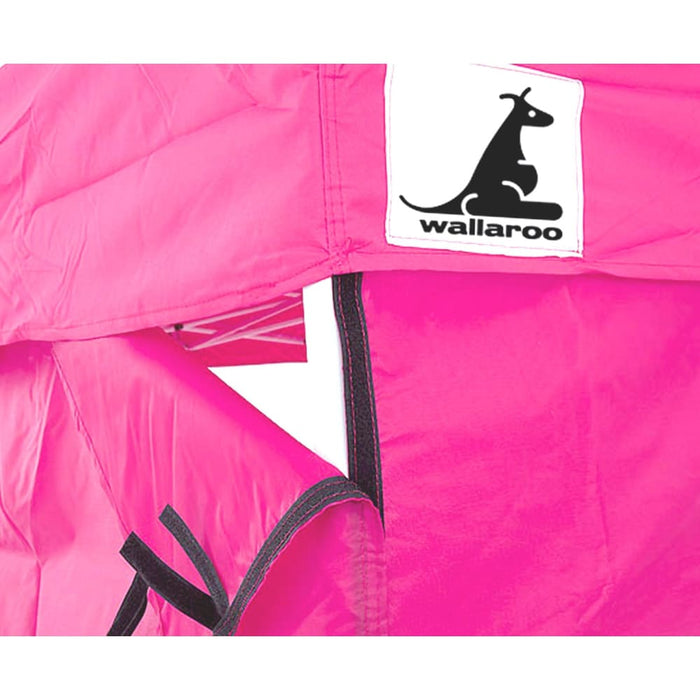 Gazebo Tent Marquee 3x3 Popup Outdoor Wallaroo- Pink