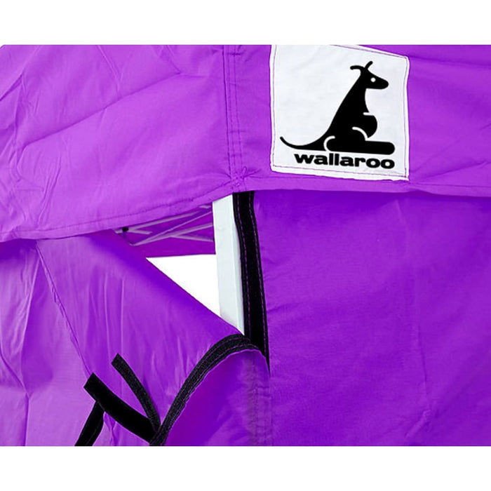 Gazebo Tent Marquee 3x3 Popup Outdoor Wallaroo- Purple