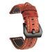 Genuine Leather Quick Release Pin Wristband Strap