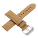 Genuine Leather Quick Release Pin Wristband Strap