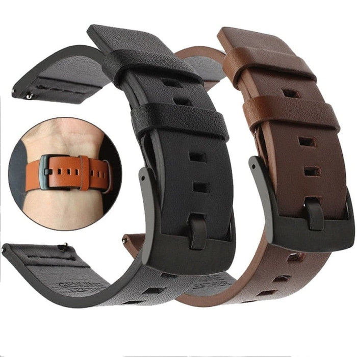 Genuine Leather Watchband For Samsung Galaxy Watch