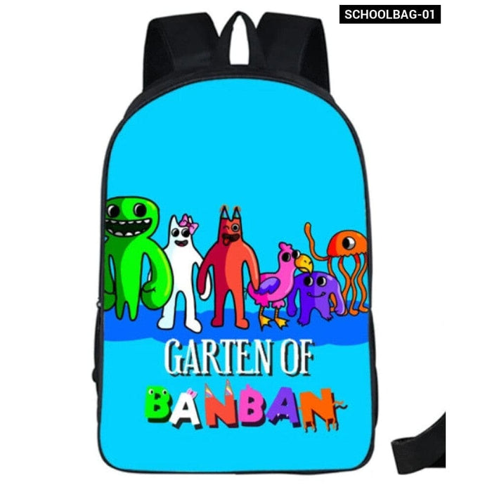 Ghost Slayer Garten Backpack For Kids