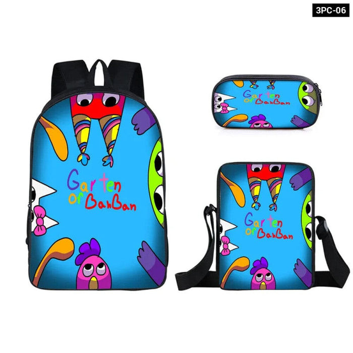 Ghost Slayer Garten Backpack For Kids