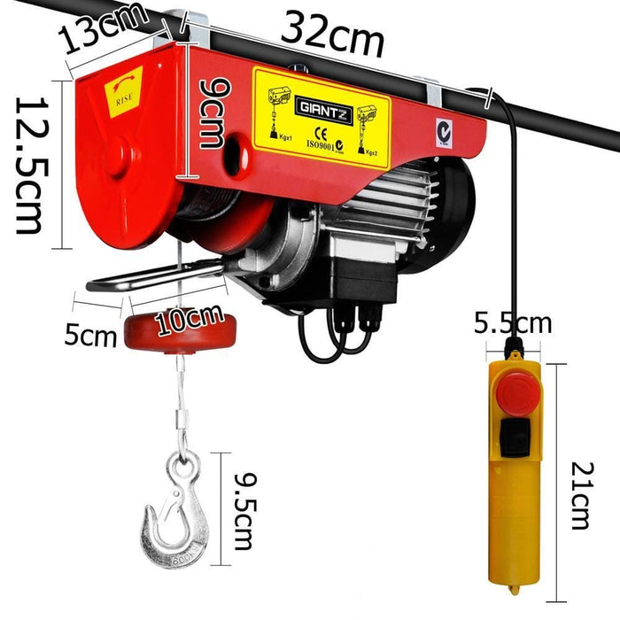 Giantz 1200w Electric Hoist Winch