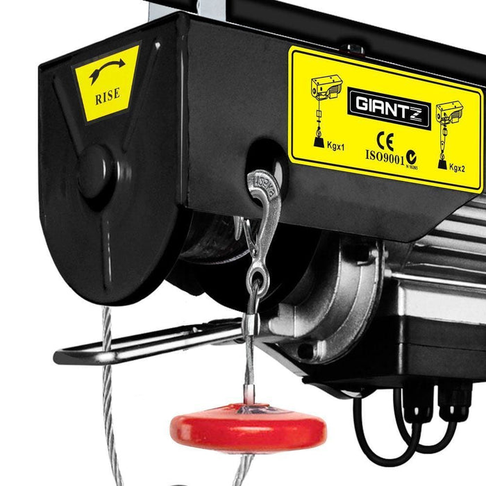 Giantz 1300w Electric Hoist Winch With Built-in