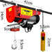 Giantz 1300w Electric Hoist Winch Ideal For Garage