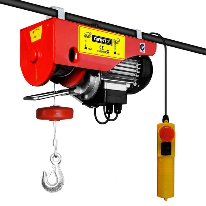 Giantz 1300w Electric Hoist Winch Ideal For Garage