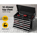 Giantz 17 Drawers Tool Box Trolley Chest Cabinet Cart