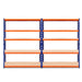 Giantz 2.4mx1.8m Garage Shelving Warehouse Rack Pallet