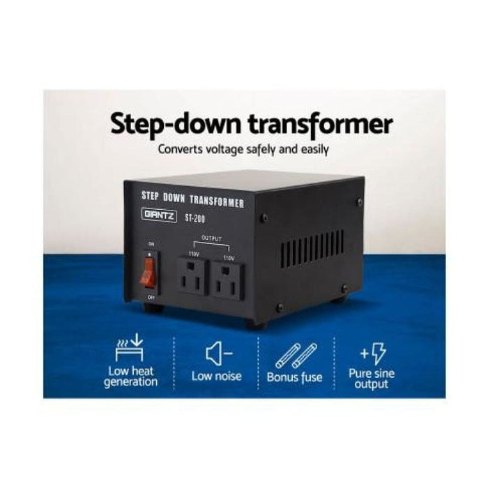 Giantz 200 Watt Step Down Transformer