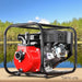 Giantz 2inch High Flow Water Pump - Black & Red