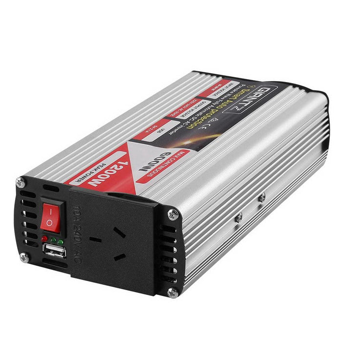 Giantz 600w Puresine Wave Dc - ac Power Inverter