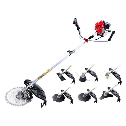 Giantz 62cc Pole Chainsaw Petrol 7 In 1 Brush Cutter