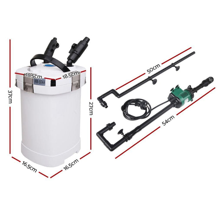 Giantz Aquarium External Canister Filter Aqua Fish Water