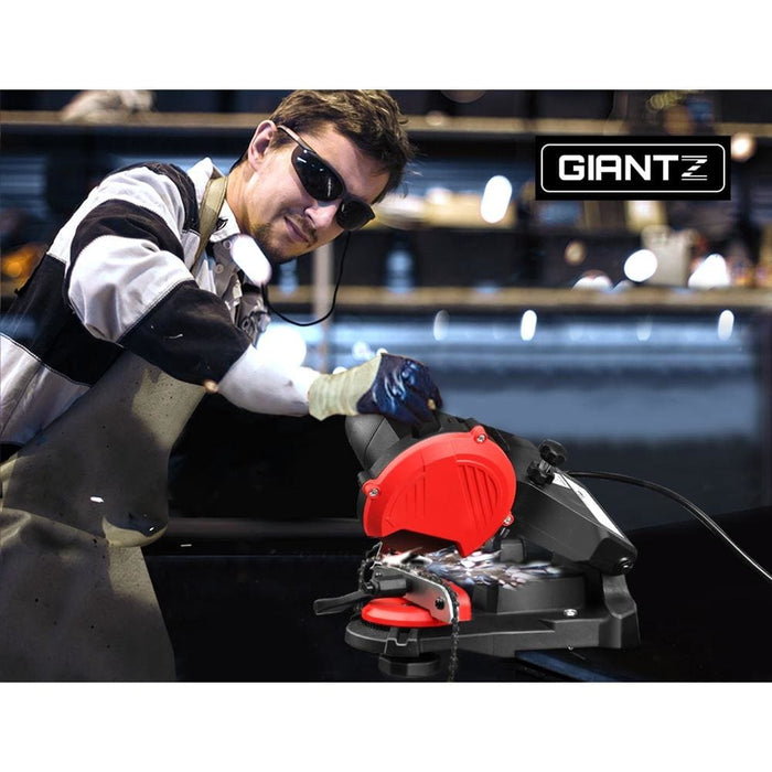 Giantz Chainsaw Sharpener Chain Saw Electric Grinder Bench