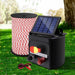 Giantz Electric Fence Energiser 3km Solar Powered Energizer