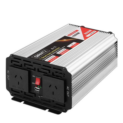 Giantz Power Inverter 1000w Or 2000w Pure Sine Wave