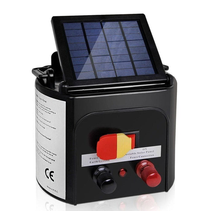 Giantz 3km Solar Electric Fence Charger Energiser