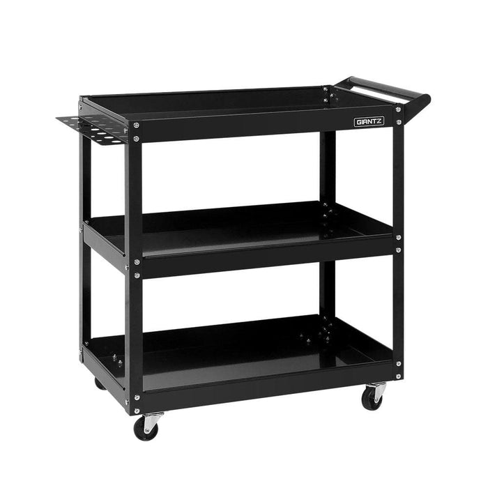 Giantz Tool Cart 3 Tier Parts Steel Trolley Mechanic