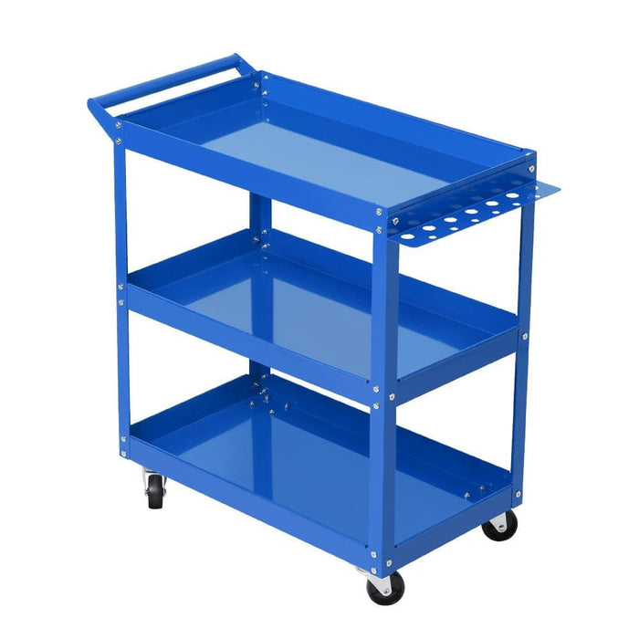 Giantz Tool Cart 3 Tier Parts Steel Trolley Mechanic