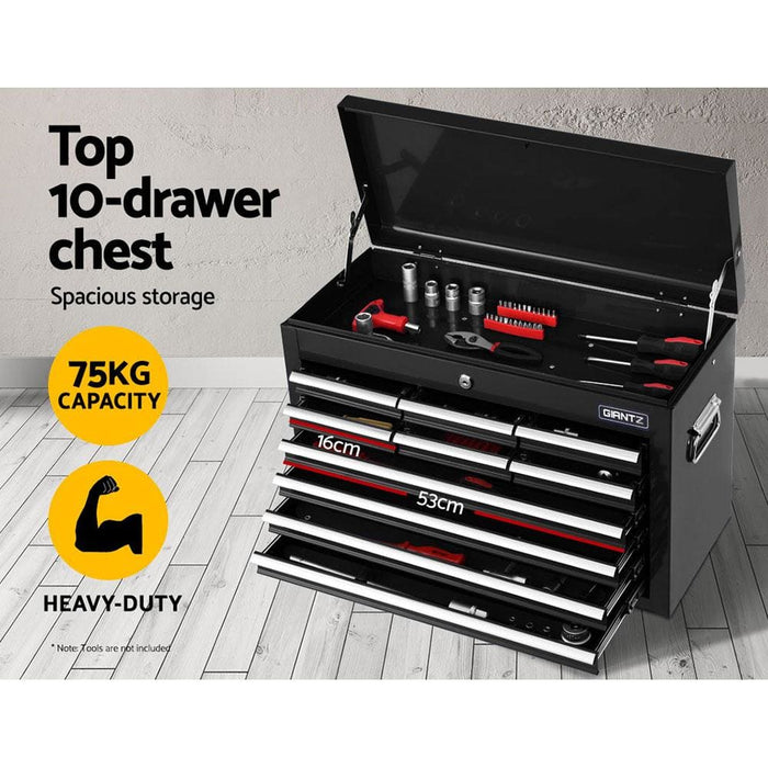 Giantz Tool Box Chest Trolley 16 Drawers Cabinet Cart