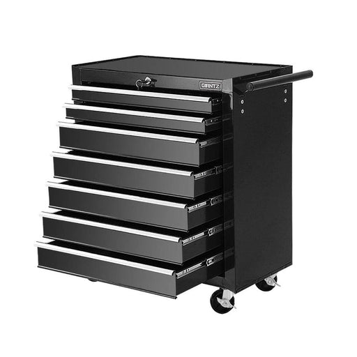 Giantz Tool Chest And Trolley Box Cabinet 7 Drawers Cart