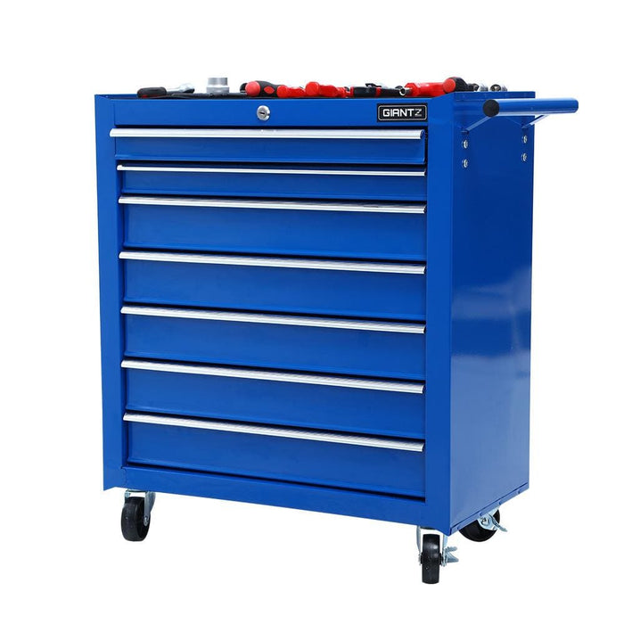 Giantz Tool Chest And Trolley Box Cabinet 7 Drawers Cart