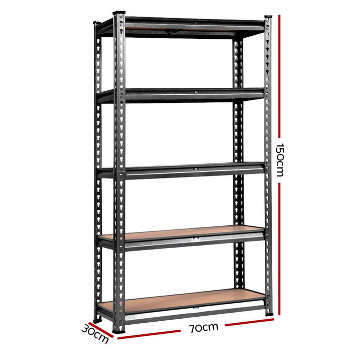 Giantz 3x1.5m Warehouse Racking Shelving Storage Rack Steel