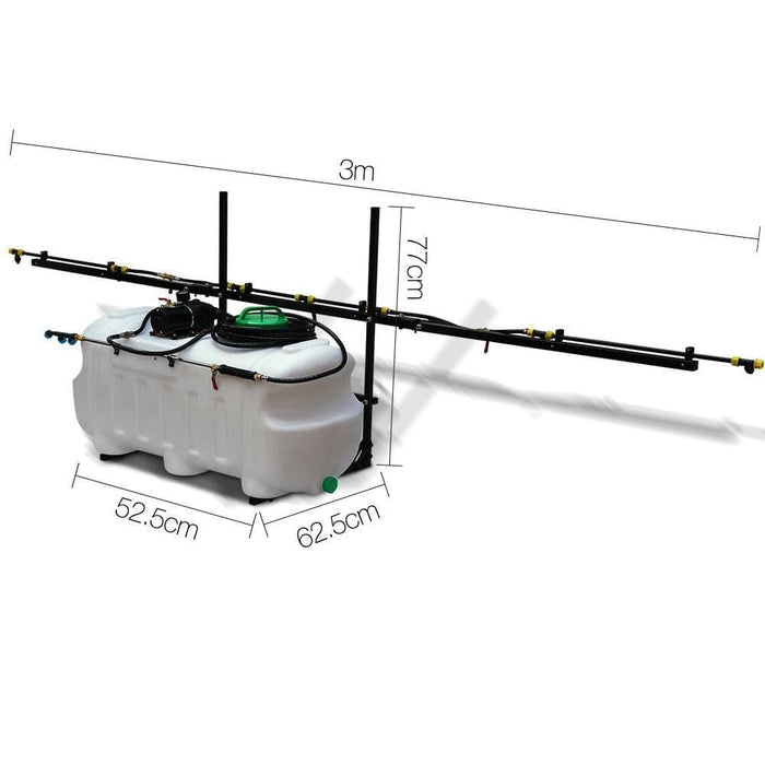 Nz Local Stock-giantz Weed Sprayer 100l Tank With Boom