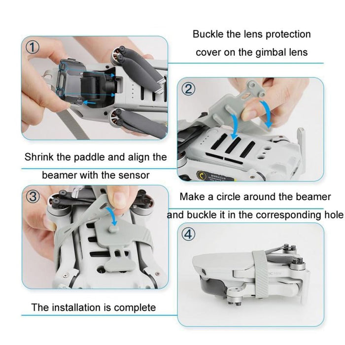 Gimbal Protection Kit Paddle Restrainer For Dji Mavic