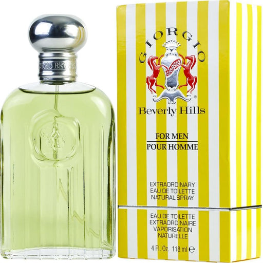 Giorgio Edt Spray By Beverly Hills For Men - 120 Ml