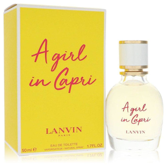 A Girl In Capri Edt Spray By Lanvin For Women - 50 Ml