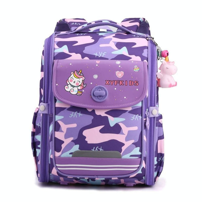 Girls Dual School Backpack