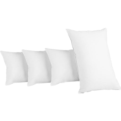 Giselle Bedding Set Of 4 Medium & Firm Cotton Pillows