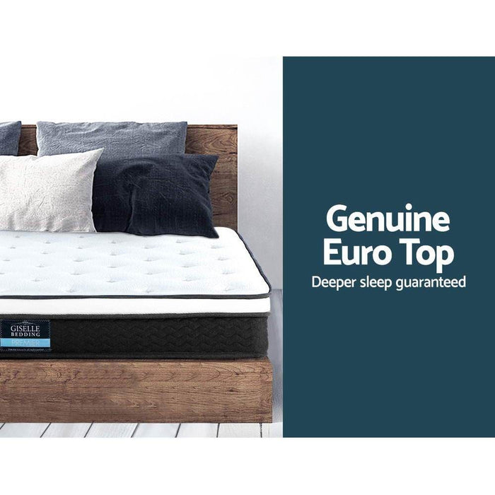 Giselle Bedding Bonita Euro Top Bonnell Spring Mattress