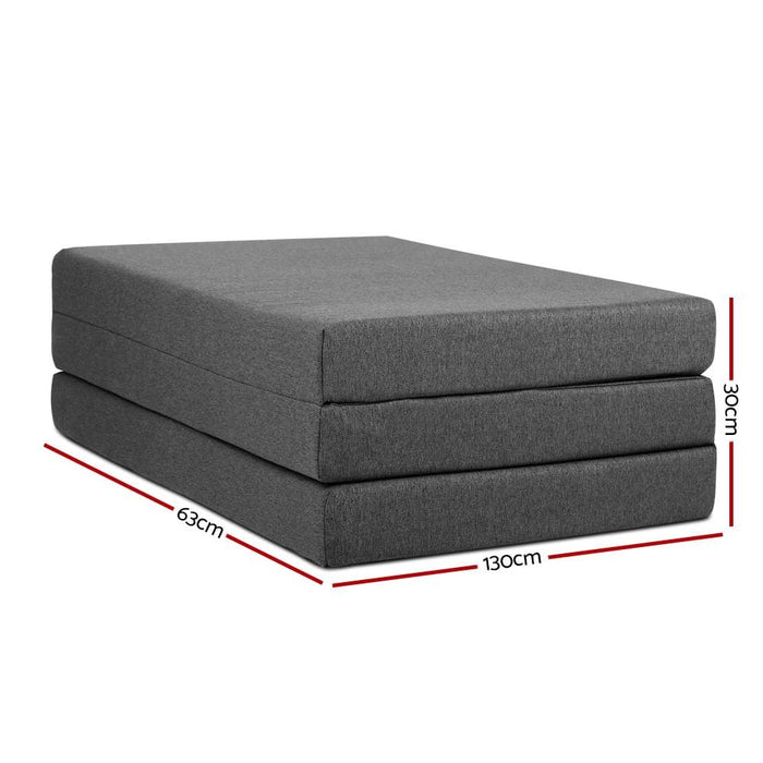 Giselle Bedding Double Size Folding Foam Mattress Portable