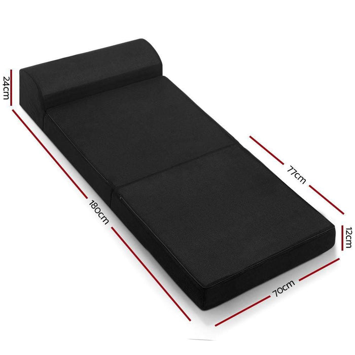 Giselle Bedding Folding Foam Mattress Portable Single Sofa