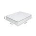 Giselle Bedding King Single Size Waterproof Bamboo Mattress